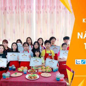 Lớp học nấu ăn trẻ em ở Hà Nội
